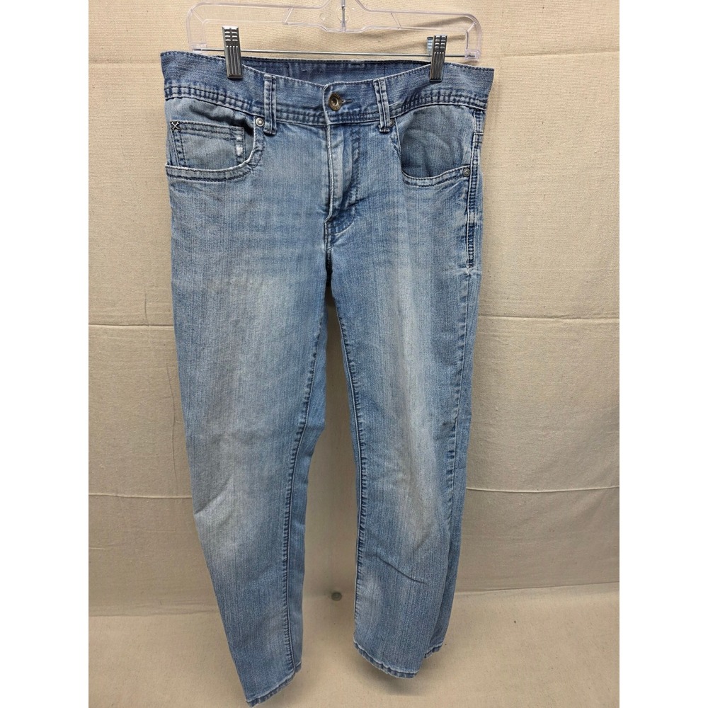 Axel Brand‎ Mens Straight Leg Light Wash Denim Jeans W30 x L30 Stretch Blue
